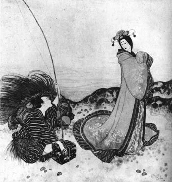 Urashima Taro and the Princess of the Sea